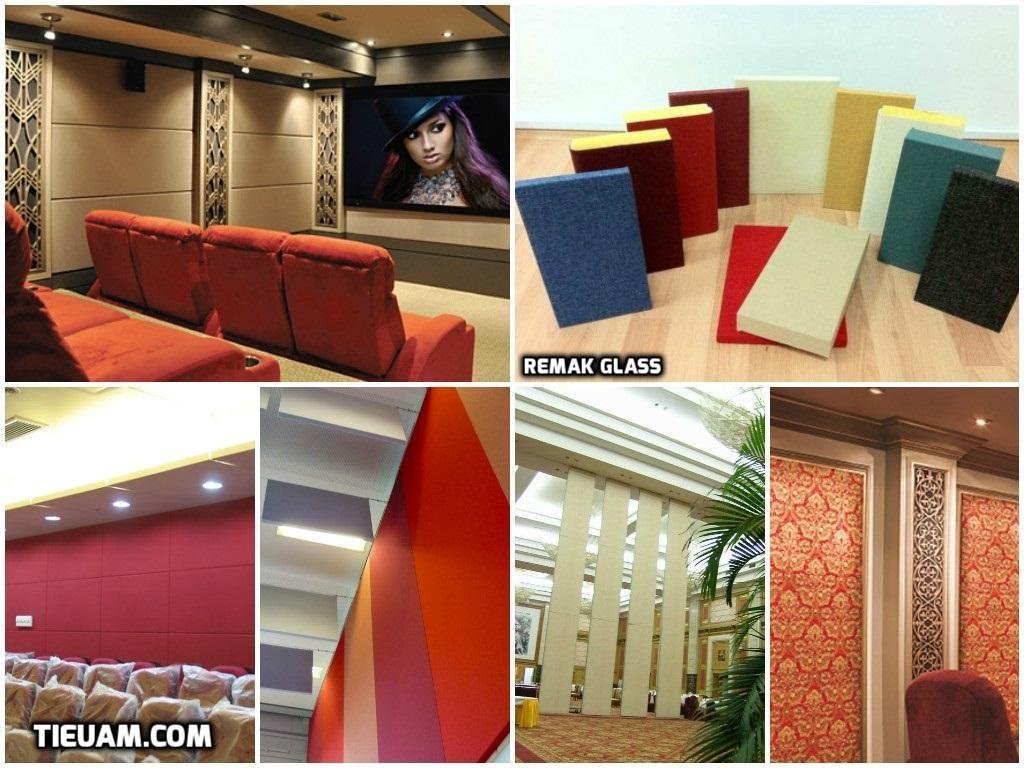 Remak™ Glass - Fabric-covered acoustic absorptive panels 1