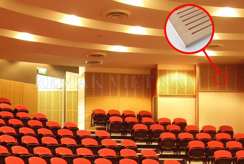 Gỗ tiêu âm rãnh dọc Remak™ Slotted 4