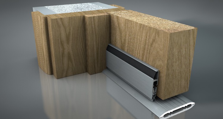 Phụ kiện cách âm chân cửa gắn ngoài ADB910-B01 1