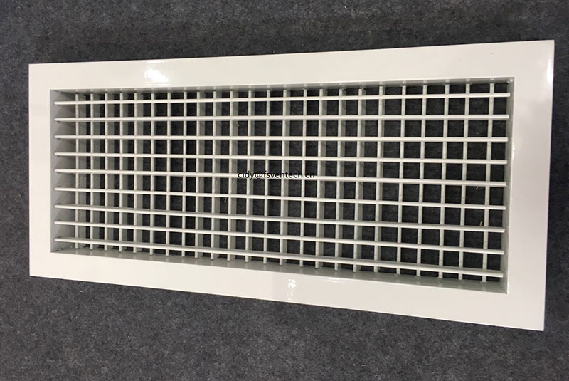 Cửa thông gió nan bầu dục 2 lớp DDG 2