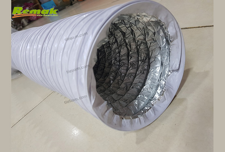 Ống gió mềm không bảo ôn 2 lớp - Remak 1