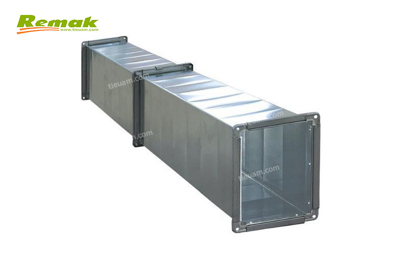 Ống thông gió tôn vuông, chữ nhật 2