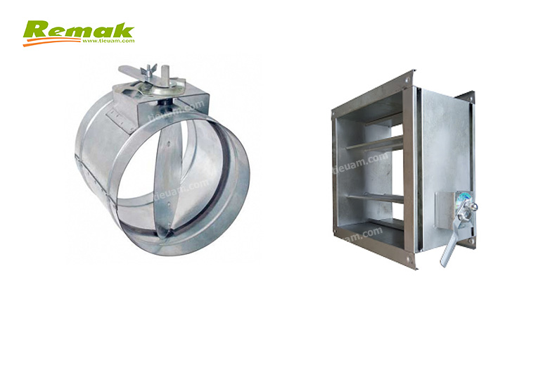 Van gió tròn Van gió vuông 0