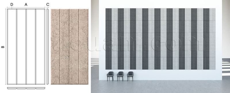 Len gỗ tiêu âm Remak® Acoustic WoodWool Arts 0