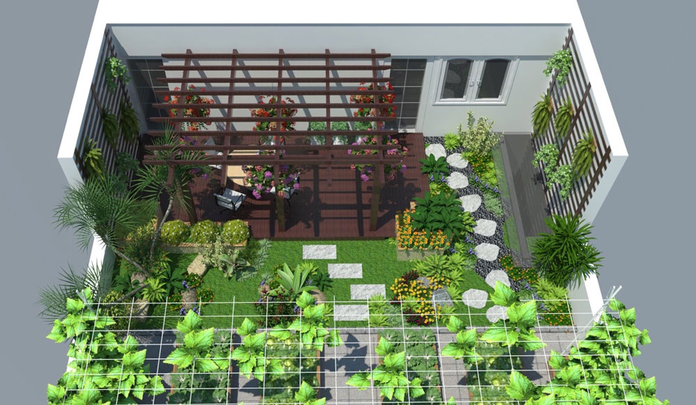 Green roof (khu vườn trên mái) – giải pháp cách âm cách nhiệt hiệu quả, bền vững, gần gũi với thiên nhiên