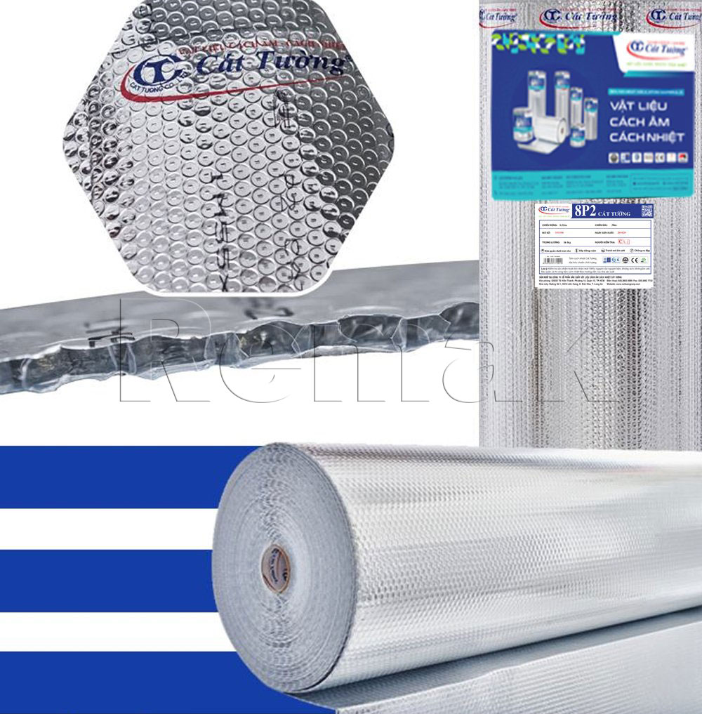 Túi khí cách nhiệt giảm trên 90% nhiệt bức xạ cho công trình