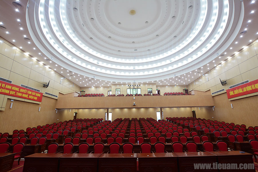 Hội trường Bộ tư lệnh Quân chủng Phòng không không quân - Ảnh 1 Hội trường Bộ tư lệnh Quân chủng Phòng không không quân - Ảnh 1