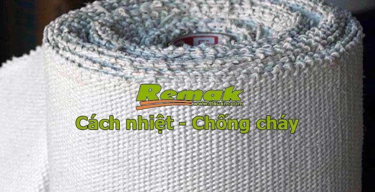 Vải Amiang cách nhiệt chống cháy